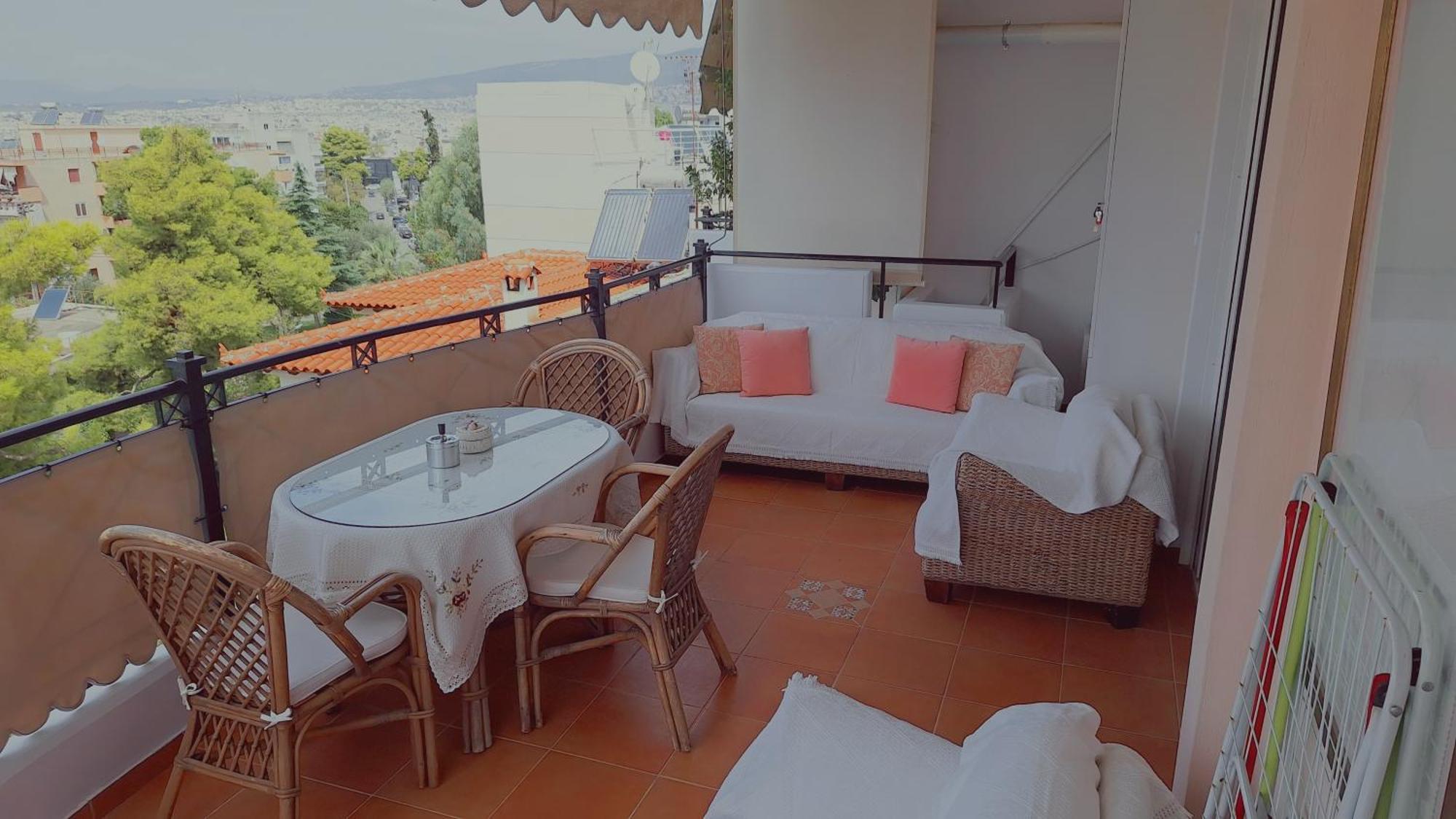 "Athens Light" Luxury Spacy Appartment, Agia Paraskevi Exteriör bild