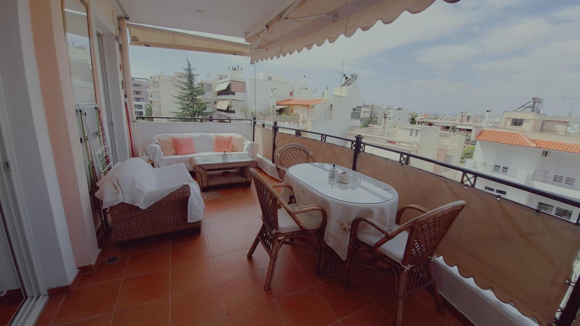 "Athens Light" Luxury Spacy Appartment, Agia Paraskevi Exteriör bild